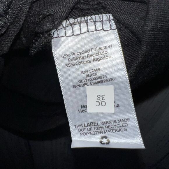 George plain black short sleeve shirt unisex size medium (38/40) NWT - Picture 5 of 6